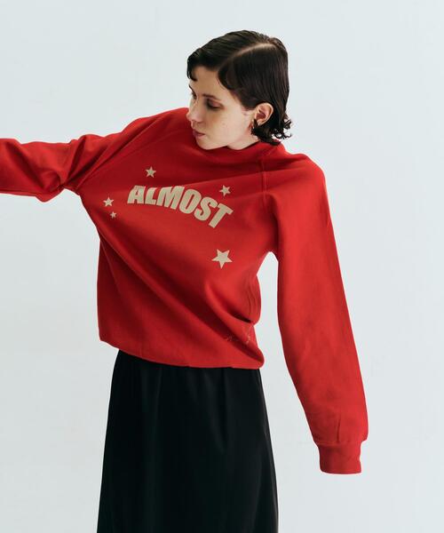 URBAN RESEARCH（アーバンリサーチ）の「Teya　Almost Sweat（スウェット・レディース・ネイビー/レッド・MEDIUM/SMALL）」の5枚目の写真