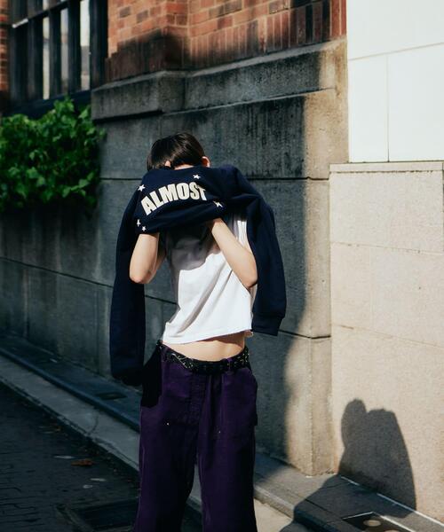 URBAN RESEARCH（アーバンリサーチ）の「Teya　Almost Sweat（スウェット・レディース・ネイビー/レッド・MEDIUM/SMALL）」の15枚目の写真