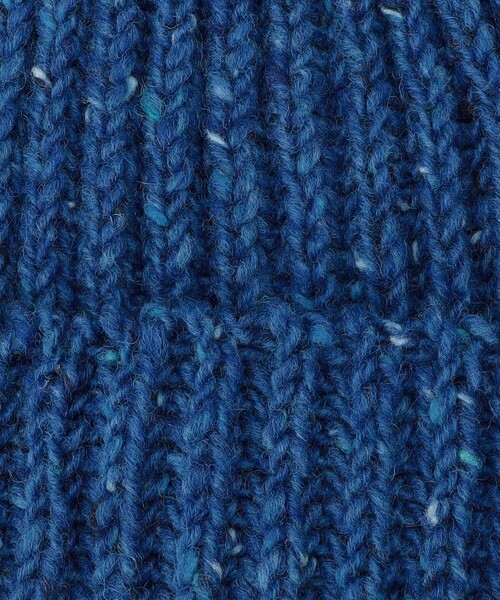 HIGHLAND 2000（ハイランドトゥーサウザンド）の「【HIGHLAND 2000（ハイランド2000）】メランジリブニットキャップ（別注カラーあり）（ニットキャップ/ビーニー・レディース・ブラウン系/ライトグレー/コバルトブルー・FREE）」の7枚目の写真