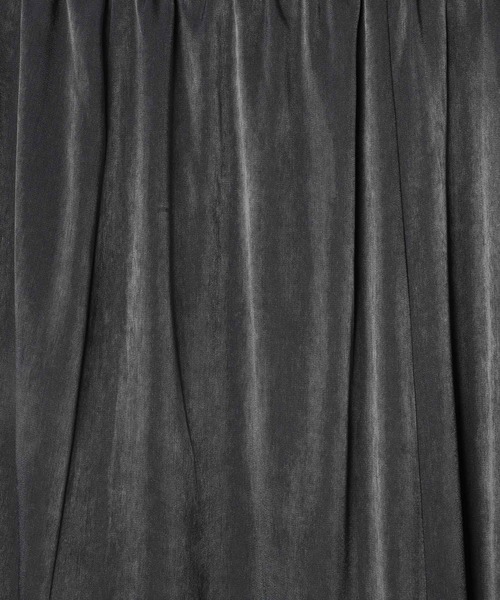 LEPSIM（レプシィム）の「ハギハギサテンフレアスカート　600161（スカート・レディース・チャコールグレー/アイボリー/ブラウン・FREE）」の11枚目の写真