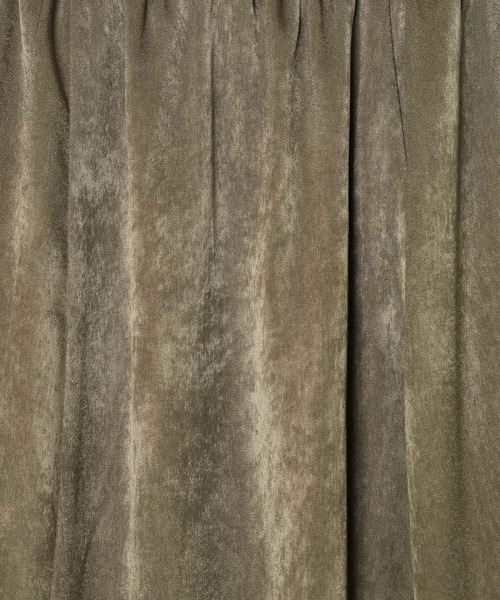 LEPSIM（レプシィム）の「ハギハギサテンフレアスカート　600161（スカート・レディース・チャコールグレー/アイボリー/ブラウン・FREE）」の12枚目の写真