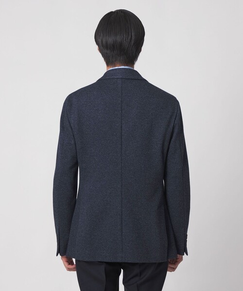 UNITED ARROWS（ユナイテッドアローズ）の「ツイル ジャージ シングル2ボタン テーラードジャケット COMFORT EASY‐MODEL（テーラードジャケット・メンズ・ネイビー・50/44/48/46）」の5枚目の写真