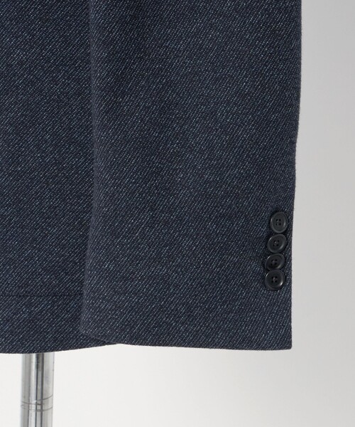 UNITED ARROWS（ユナイテッドアローズ）の「ツイル ジャージ シングル2ボタン テーラードジャケット COMFORT EASY‐MODEL（テーラードジャケット・メンズ・ネイビー・50/44/48/46）」の9枚目の写真