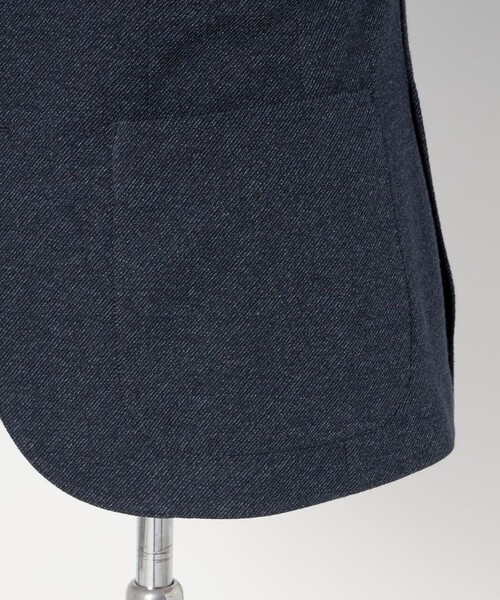 UNITED ARROWS（ユナイテッドアローズ）の「ツイル ジャージ シングル2ボタン テーラードジャケット COMFORT EASY‐MODEL（テーラードジャケット・メンズ・ネイビー・50/44/48/46）」の10枚目の写真