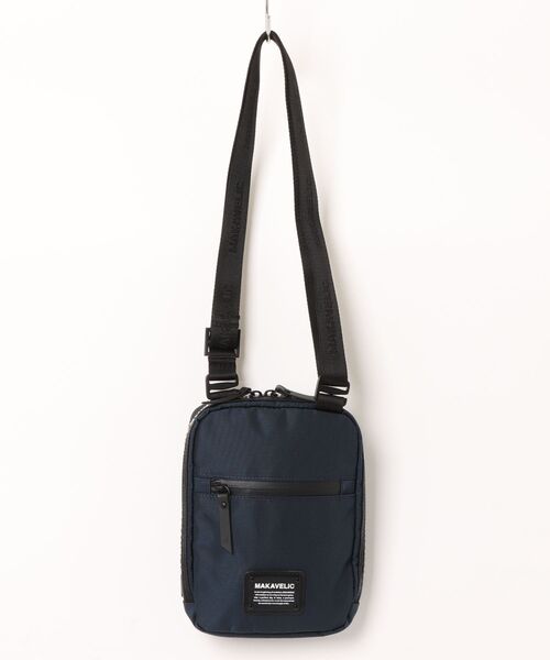 MAKAVELIC(マキャベリック)の「【RES】【MAKAVELIC】TRUCKS DUALIS POUCH BAG(ショルダーバッグ・メンズ・ネイビー・FREE)」の1枚目の写真