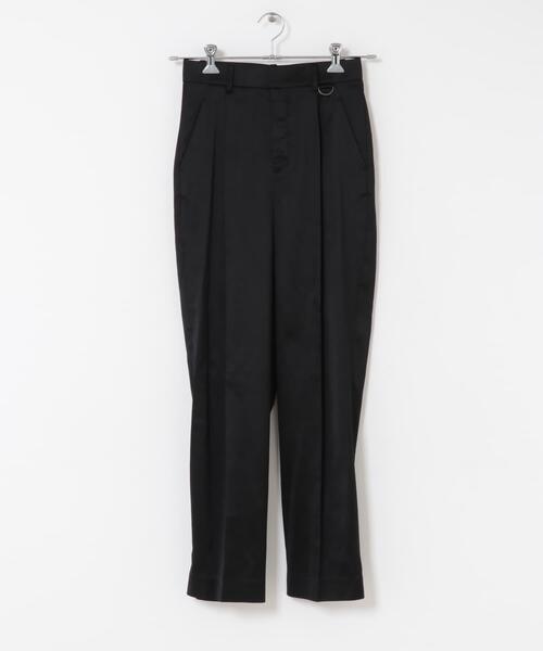 URBAN RESEARCH ROSSO WOMEN(アーバンリサーチ ロッソ)の「ウール混2WAYサテンパンツ(その他パンツ・レディース・ブラック/オフホワイト・36/38)」の16枚目の写真