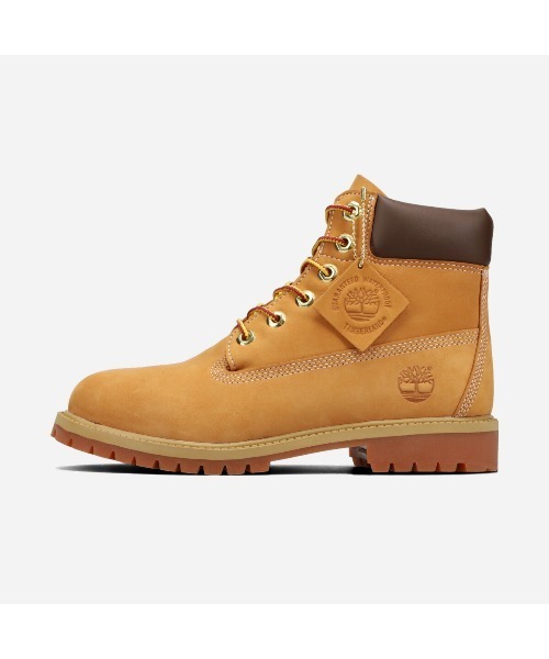 Timberland(ティンバーランド)の「TIMBERLAND 6inch PREMIUM BOOT / ティンバーランド 6インチ プレミアム ブーツ / 12909(ブーツ・レディース・ウィート・25cm/24.5cm/24cm/23.5cm/23cm/22.5cm)」の4枚目の写真