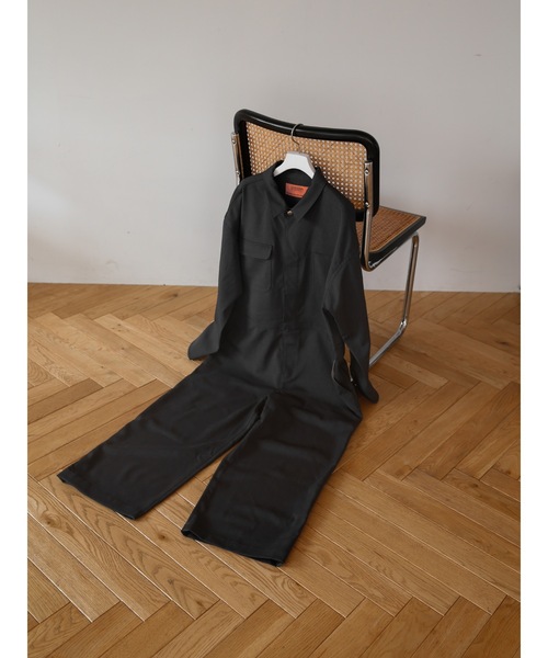 Katrin TOKYO(カトリーントーキョー)の「【UNIVERSAL OVERALL×Katrin TOKYO】painter jump suit(つなぎ/オールインワン・レディース・ブラウン/チャコールグレー・M/S/XS)」の19枚目の写真