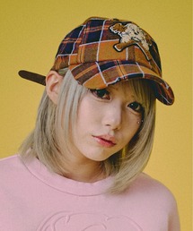 GALFY（ガルフィー）の「GALFY-ワッペンいっこチェックCAP（キャップ）」