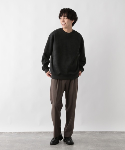 GLOBAL WORK（グローバルワーク）の「スウェードライククリーンスウェット/580811（スウェット・メンズ・ライトブルー/ブラック/グレー/ベージュ/ライトグリーン/ホワイト・X-LARGE/MEDIUM/LARGE/SMALL）」の21枚目の写真