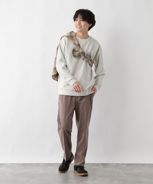 GLOBAL WORK（グローバルワーク）の「スウェードライククリーンスウェット/580811（スウェット・メンズ・ライトブルー/ブラック/グレー/ベージュ/ライトグリーン/ホワイト・X-LARGE/MEDIUM/LARGE/SMALL）」の16枚目の写真