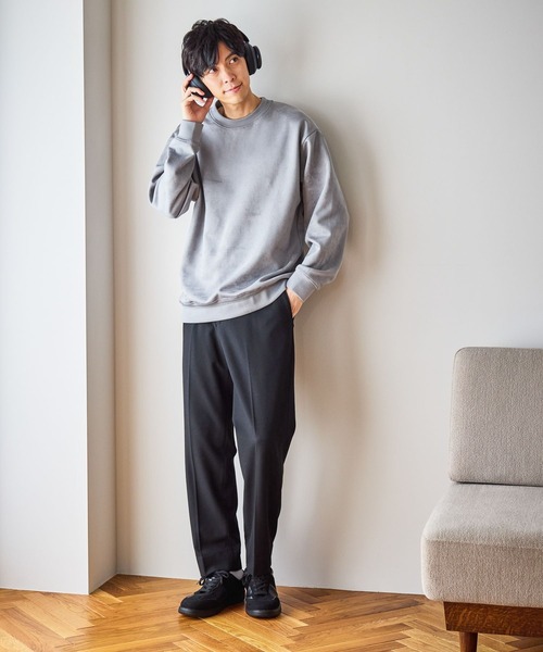 スウェードライククリーンスウェット/580811（スウェット）｜GLOBAL