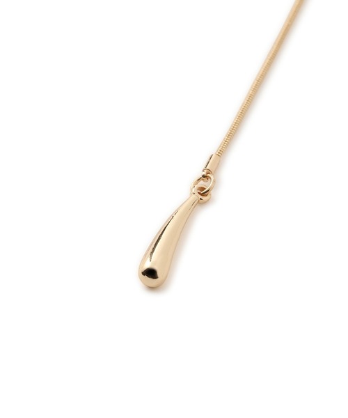 VIS（ビス）の「Yドロップスライダーネックレス（ネックレス・レディース・ゴールド/シルバー・FREE）」の4枚目の写真