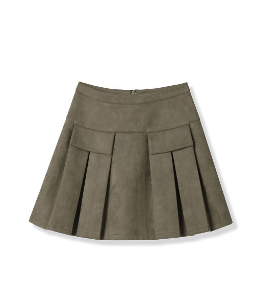 AVANDRESS(アバンドレス )の「POCKET MINI SUEDE PLEATS SKIRT KHAKI(スカート・レディース・カーキ・LARGE)」の10枚目の写真
