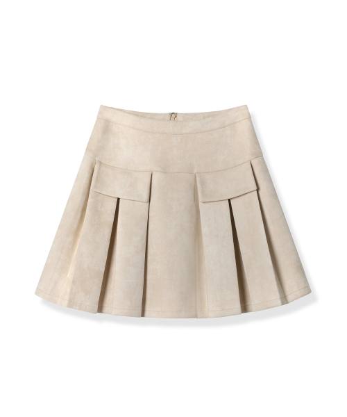 AVANDRESS(アバンドレス )の「POCKET MINI SUEDE PLEATS SKIRT KHAKI(スカート・レディース・カーキ・LARGE)」の8枚目の写真