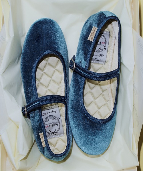 ROCKFISH WEATHERWEAR（ロックフィッシュウェザーウェア）の「NEW BELLA QUILTED MARYJANE（バレエシューズ・レディース・ダークブラウン/ネイビー/グレー/ブルー/ベージュ/パープル/ブラック/ラベンダー/グリーン・23.0cm/25.0cm/24.5cm/24.0cm/23.5cm/26.0cm/25.5cm）」の7枚目の写真