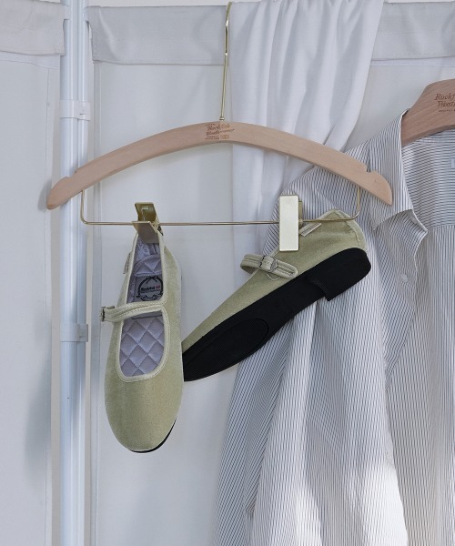 ROCKFISH WEATHERWEAR（ロックフィッシュウェザーウェア）の「NEW BELLA QUILTED MARYJANE（バレエシューズ・レディース・ダークブラウン/ネイビー/グレー/ブルー/ベージュ/パープル/ブラック/ラベンダー/グリーン・23.0cm/25.0cm/24.5cm/24.0cm/23.5cm/26.0cm/25.5cm）」の11枚目の写真