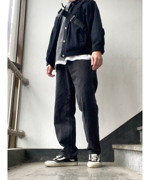 PARTIMENTO(パルティメント)の「ピーチスキンツイルジャケットブラック(デニムジャケット・レディース・その他・MEDIUM/LARGE)」の7枚目の写真