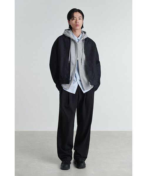 MUSINSA STANDARD（ムシンサスタンダード）の「特大ポプリンシャツ【スカイブルー】（シャツ/ブラウス・メンズ・その他・SMALL/MEDIUM/LARGE/X-LARGE/XX-LARGE）」の12枚目の写真