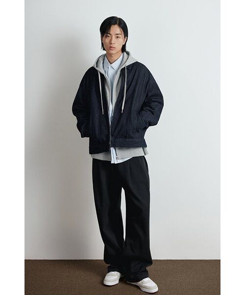 MUSINSA STANDARD（ムシンサスタンダード）の「特大ポプリンシャツ【スカイブルー】（シャツ/ブラウス・メンズ・その他・SMALL/MEDIUM/LARGE/X-LARGE/XX-LARGE）」の15枚目の写真