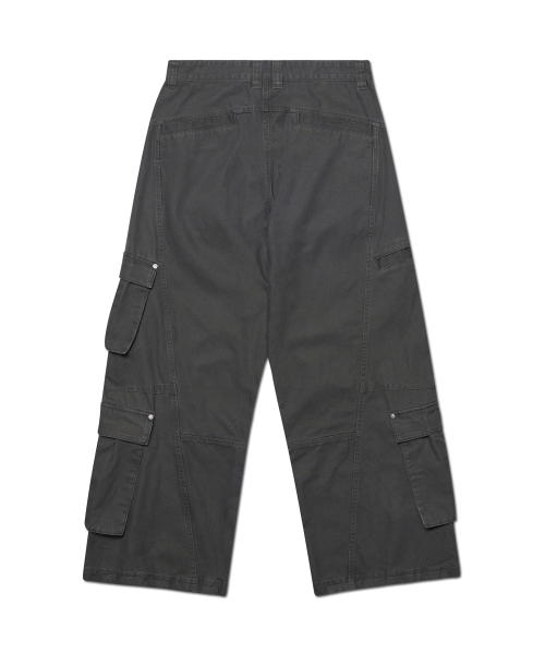 NOMANUAL(NOMANUAL)の「9P CARGO PANTS - WASHED CHARCOAL(その他パンツ・レディース・その他・X-LARGE/SMALL/MEDIUM/LARGE)」の2枚目の写真