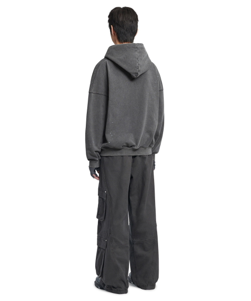 NOMANUAL(NOMANUAL)の「9P CARGO PANTS - WASHED CHARCOAL(その他パンツ・レディース・その他・X-LARGE/SMALL/MEDIUM/LARGE)」の4枚目の写真