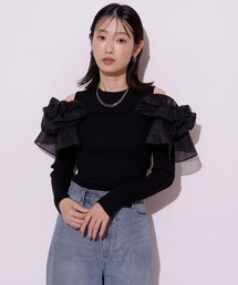 Apuweiser-riche｜アプワイザー・リッシェのニット/セーター（フリル