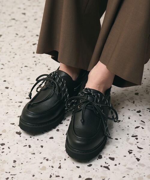 BEAUTY&YOUTH UNITED ARROWS（ビューティーアンドユースユナイテッドアローズ）の「3WAY デッキシューズ ブラック（モカシン/デッキシューズ・レディース・ブラック・38/37/36）」の2枚目の写真