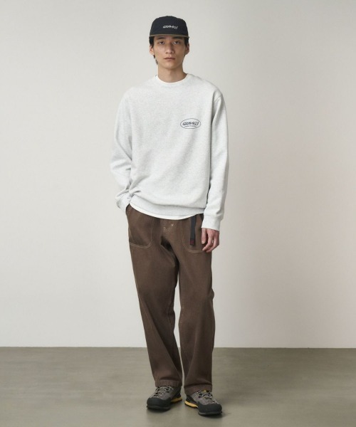 Kinetics（キネティクス）の「Gramicci JAPANESE SLUB DENIM PANT（グラミチ ジャパニーズスラブデニムパンツ）（デニムパンツ・メンズ・ブルー系/ブラウン系・SMALL/MEDIUM/LARGE/X-LARGE）」の10枚目の写真