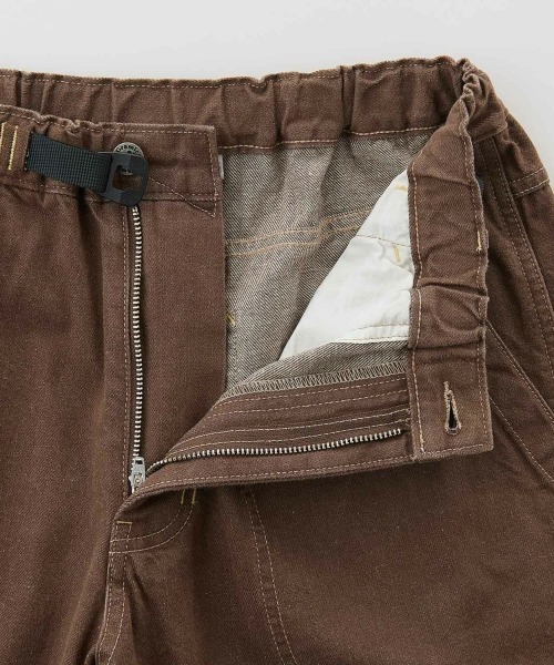 Kinetics（キネティクス）の「Gramicci JAPANESE SLUB DENIM PANT（グラミチ ジャパニーズスラブデニムパンツ）（デニムパンツ・メンズ・ブルー系/ブラウン系・SMALL/MEDIUM/LARGE/X-LARGE）」の6枚目の写真