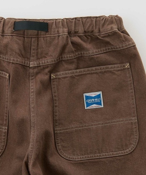 Kinetics（キネティクス）の「Gramicci JAPANESE SLUB DENIM PANT（グラミチ ジャパニーズスラブデニムパンツ）（デニムパンツ・メンズ・ブルー系/ブラウン系・SMALL/MEDIUM/LARGE/X-LARGE）」の7枚目の写真