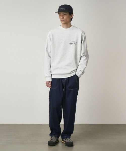 Kinetics（キネティクス）の「Gramicci JAPANESE SLUB DENIM PANT（グラミチ ジャパニーズスラブデニムパンツ）（デニムパンツ・メンズ・ブルー系/ブラウン系・SMALL/MEDIUM/LARGE/X-LARGE）」の14枚目の写真