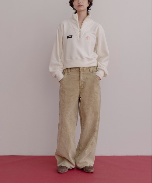 ハーフジップ コンパクトフリーストップス Eimee Law│Eimee Law