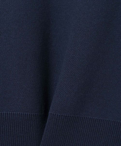 JEANASIS（ジーナシス）の「12G Wジャガードニットフーディ/629914（パーカー・レディース・ブラック/ネイビー/グレー/オフホワイト・FREE）」の13枚目の写真