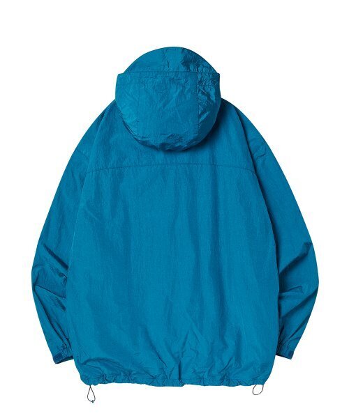 TRAVEL(トラベル)の「ゴフフードウィンドブレーカーサファイアブルー(ナイロンジャケット・レディース・その他・SMALL/LARGE/MEDIUM)」の2枚目の写真