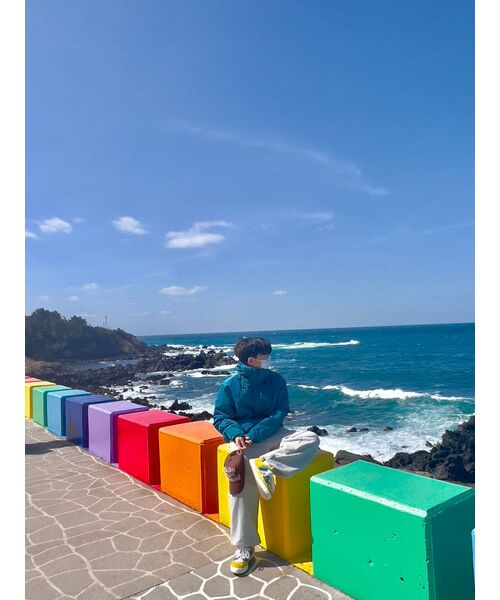 TRAVEL(トラベル)の「ゴフフードウィンドブレーカーサファイアブルー(ナイロンジャケット・レディース・その他・SMALL/LARGE/MEDIUM)」の19枚目の写真