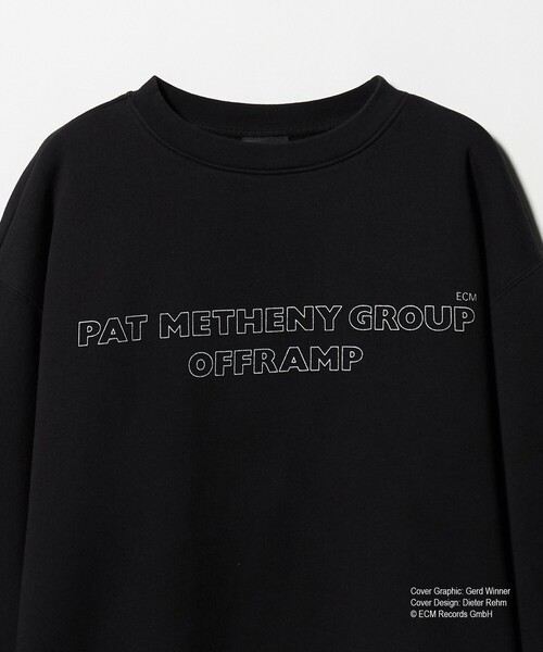 BEAUTY&YOUTH UNITED ARROWS（ビューティーアンドユースユナイテッドアローズ）の「＜ECM × BEAUTY&YOUTH＞OFF RAMP プリント スウェット（スウェット・メンズ・ブラック・XL/L/M）」の3枚目の写真