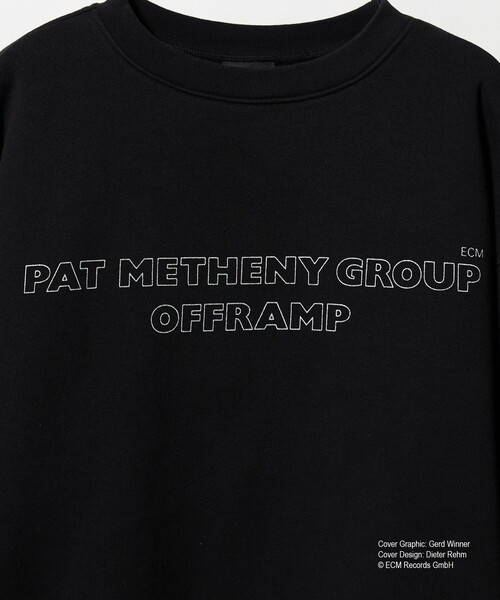 BEAUTY&YOUTH UNITED ARROWS（ビューティーアンドユースユナイテッドアローズ）の「＜ECM × BEAUTY&YOUTH＞OFF RAMP プリント スウェット（スウェット・メンズ・ブラック・XL/L/M）」の5枚目の写真