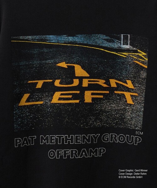 BEAUTY&YOUTH UNITED ARROWS（ビューティーアンドユースユナイテッドアローズ）の「＜ECM × BEAUTY&YOUTH＞OFF RAMP プリント スウェット（スウェット・メンズ・ブラック・XL/L/M）」の6枚目の写真