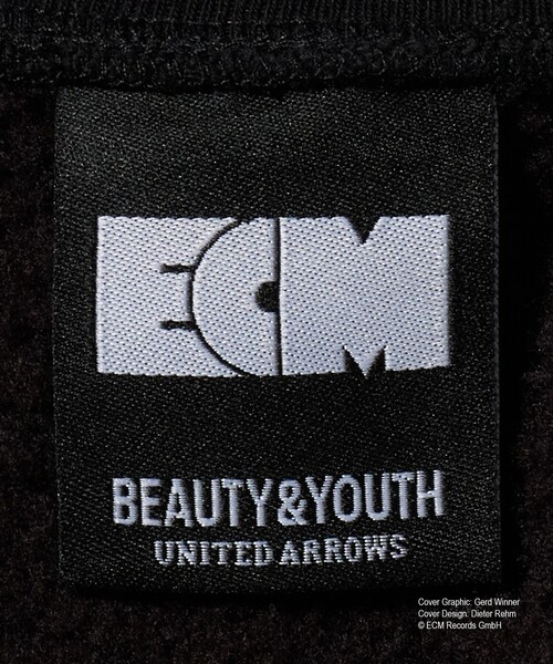BEAUTY&YOUTH UNITED ARROWS（ビューティーアンドユースユナイテッドアローズ）の「＜ECM × BEAUTY&YOUTH＞OFF RAMP プリント スウェット（スウェット・メンズ・ブラック・XL/L/M）」の9枚目の写真