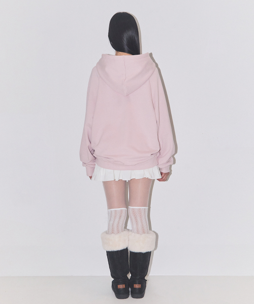 ILLIGO(イリゴ)の「129 ロゴパッチ フードパーカー ライトピンク(パーカー・レディース・その他・MEDIUM/LARGE/SMALL/X-SMALL)」の13枚目の写真