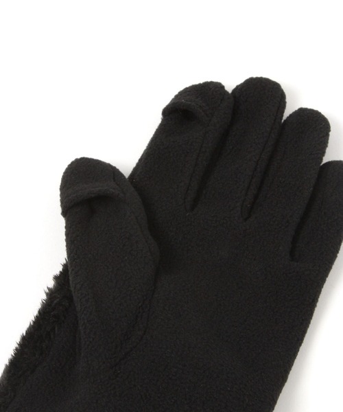 GLOBAL WORK（グローバルワーク）の「フリースボアグローブ/606780（手袋・メンズ・ブラック/グレー・FREE）」の5枚目の写真
