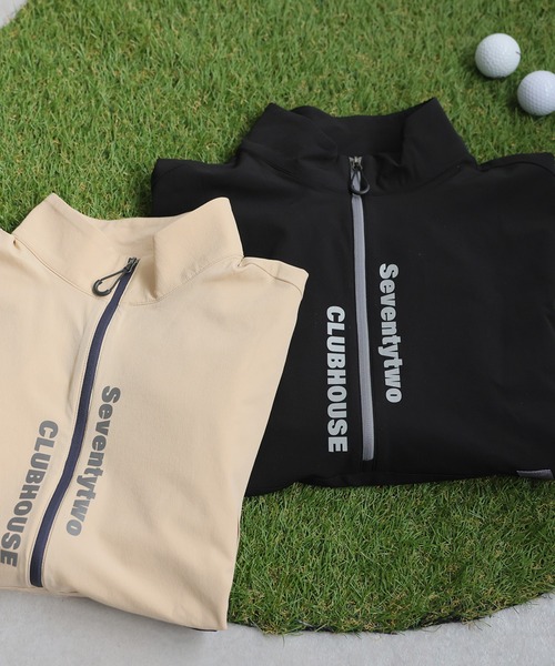 STCH】ハーフジッププルオーバー（その他トップス）｜antiqua