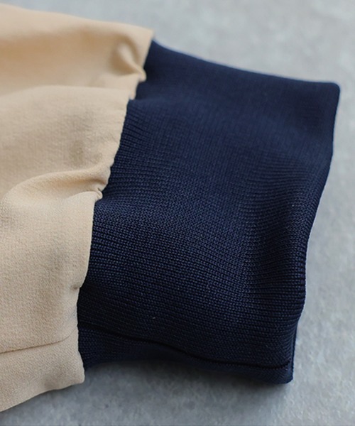 antiqua（アンティカ）の「【STCH】ハーフジッププルオーバー（その他トップス・レディース・ブラック/ベージュ・LXL/ML）」の16枚目の写真