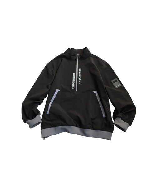 antiqua（アンティカ）の「【STCH】ハーフジッププルオーバー（その他トップス・レディース・ブラック/ベージュ・LXL/ML）」の13枚目の写真