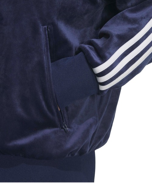 adidas（アディダス）の「adidas FB TT VELOUR / アディダス ファイヤーバード トラックトップ ベロア（その他アウター・メンズ・ネイビー・XXL/XL/L/M/S）」の11枚目の写真