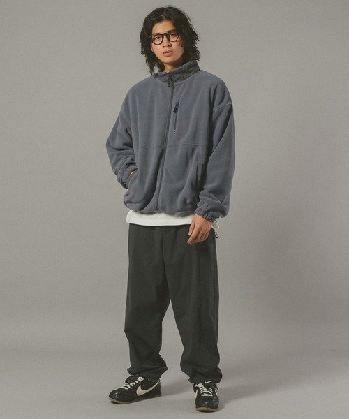 SIGNAL SPORTS（シグナルスポーツ）の「【SIGNAL SPORTS】Fleece Zip Blouson（ブルゾン・メンズ・ネイビー/グレー・MEDIUM/LARGE）」の5枚目の写真