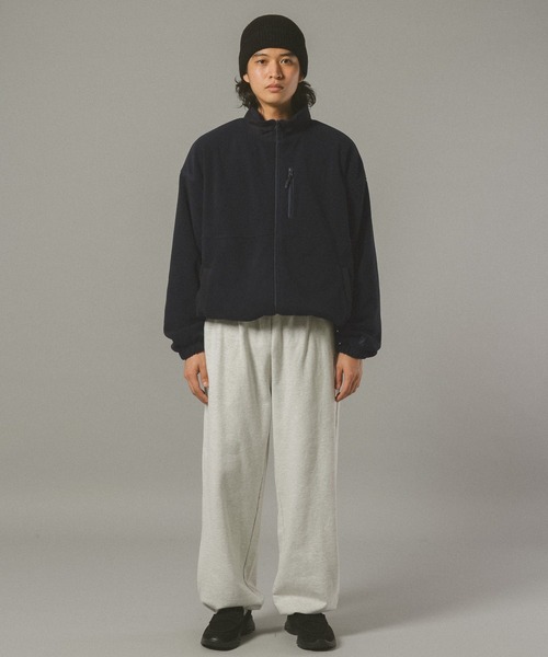 SIGNAL SPORTS（シグナルスポーツ）の「【SIGNAL SPORTS】Fleece Zip Blouson（ブルゾン・メンズ・ネイビー/グレー・MEDIUM/LARGE）」の12枚目の写真