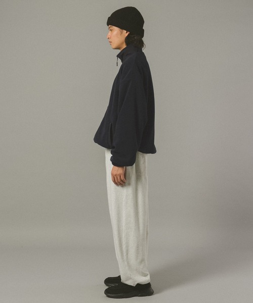 SIGNAL SPORTS（シグナルスポーツ）の「【SIGNAL SPORTS】Fleece Zip Blouson（ブルゾン・メンズ・ネイビー/グレー・MEDIUM/LARGE）」の13枚目の写真