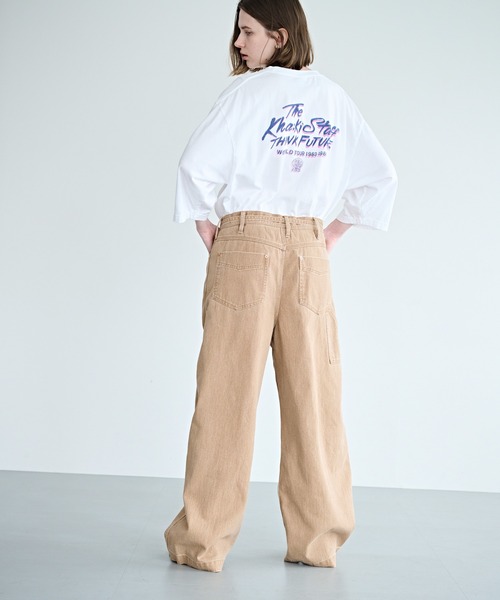 kha:ki（カーキ）の「「KHA:KI / カーキ」7th TEE -LOVE BEGETS LOVE-（Tシャツ/カットソー・レディース・ホワイト系5/ブラック/ホワイト系4・1）」の8枚目の写真